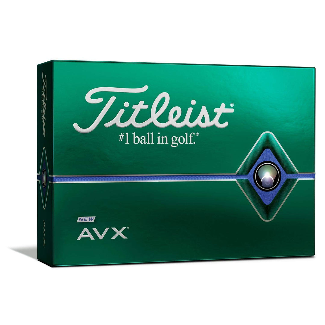Titleist Herren 2020 Avx YLW Golfball, Weiss