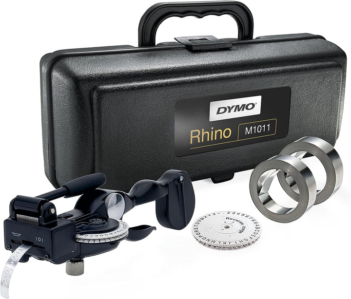 Dymo Rhino M1011 im stabilen Hartschalenkoffer, Schwarz