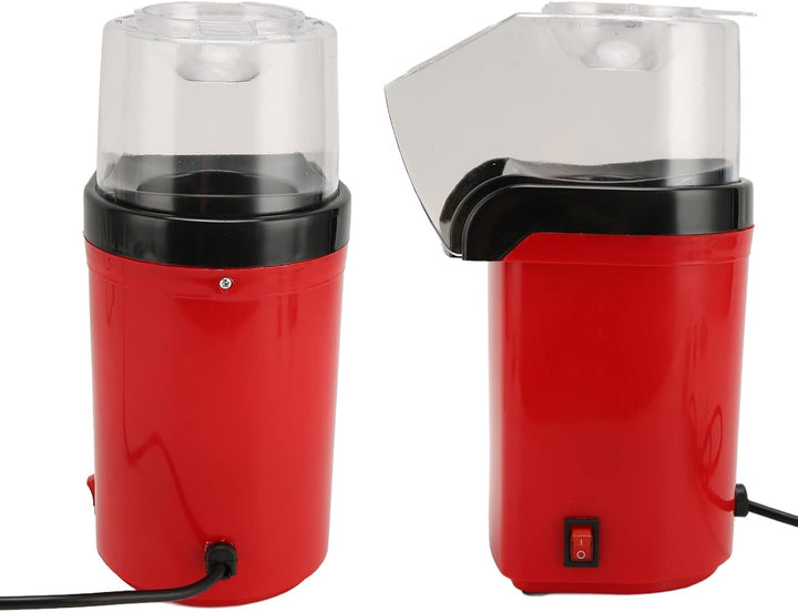 Popcorn-Maker, Tragbare, Kompakte Struktur, Roter Zirkulierender Luftstrom, Gesunde Ernährung, Party