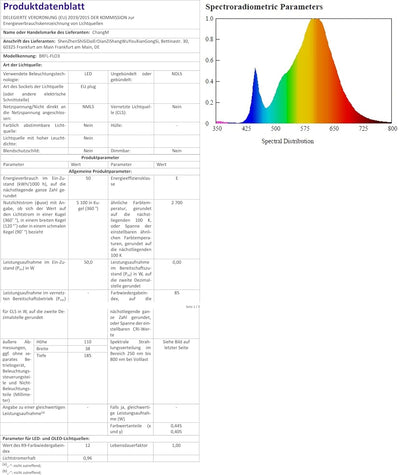 ChangM RGB LED Strahler Fluter Aussen Mit Fernbedienung Objektbeleuchtung 1er Pack 50W LED Fluter Fl