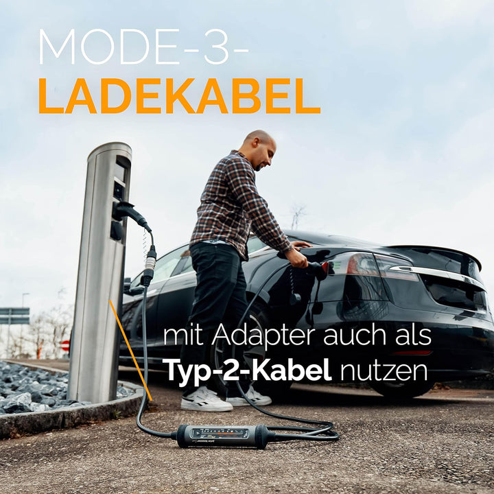 smartJuice Juice Booster 3 air - Typ 2 Ladekabel 11kW | Mobile Wallbox ohne Installation. Einfach an