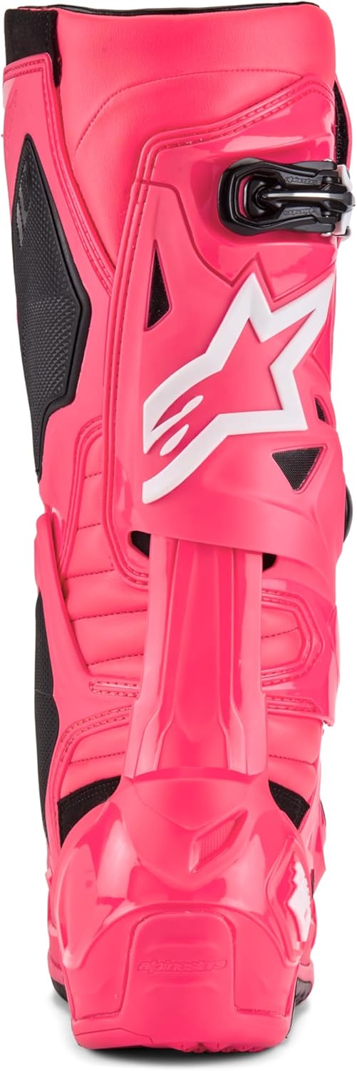Alpinestars Motocross-Stiefel Tech 10 Pink Gr. 44.5 | Praktische Motorrad-Ausstattung Pink 44.5 EU,