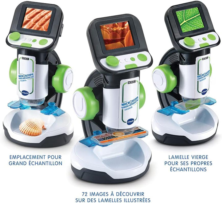 VTech. Mikroskop für Kinder, 80-616175, Weiss und Grün, Standard