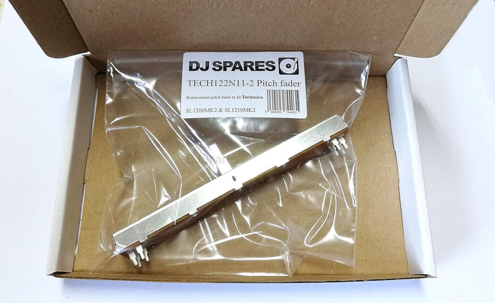 Pitch Fader – 2 Version passend für Technics SL1200MK2 SL1210MK2 Center Click und 0% Quarzschloss –