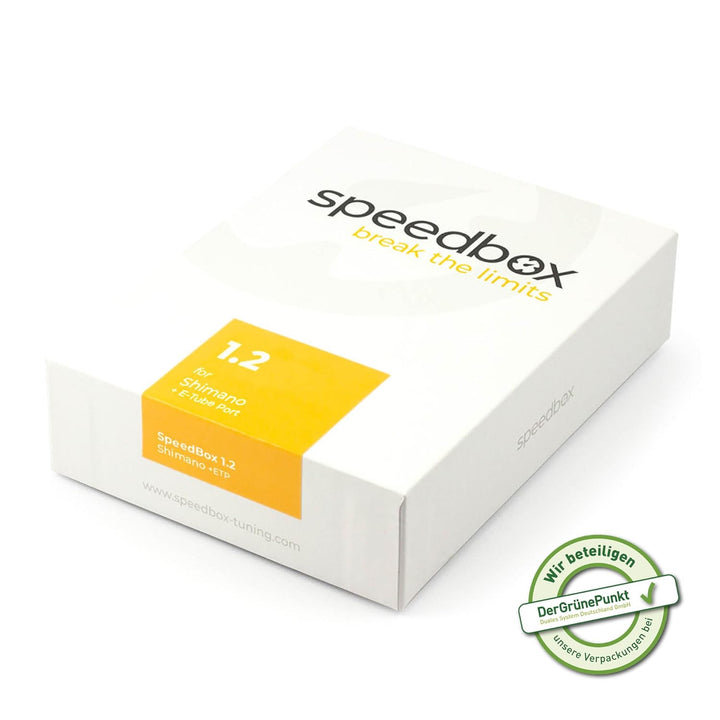 SPEEDBOX 1.2 für Shimano E8000, E7000, E6100, E5000 + E-Tube Port Di2 + Satellite System E-Bike Tuni