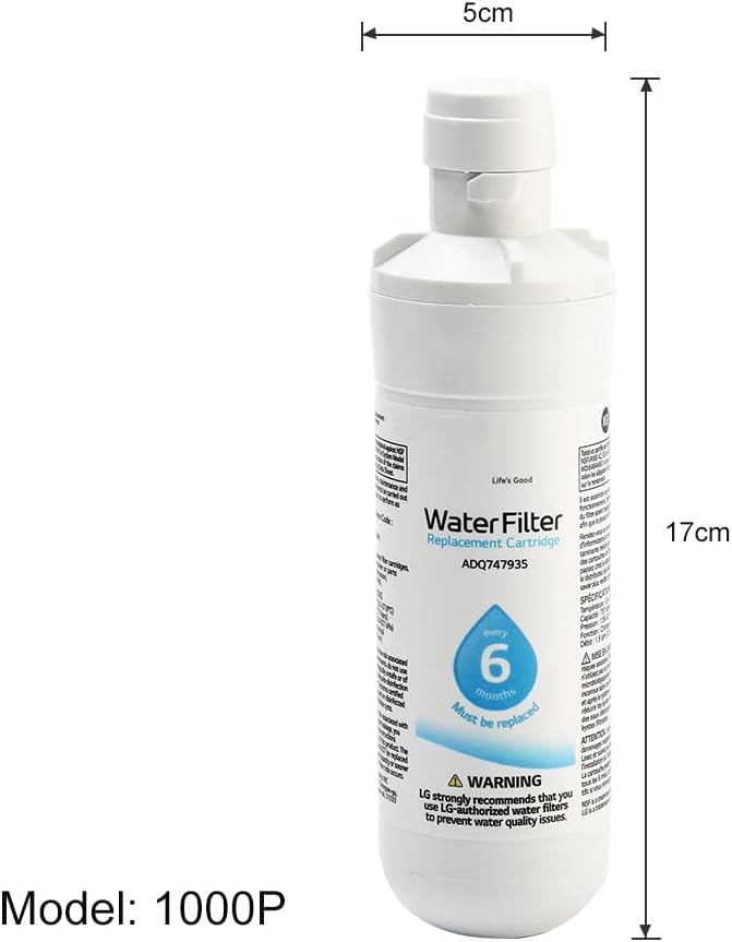 Tongdejing LT1000p Kühlschrank-Wasserfilter, austauschbarer Wasserfilter für Kenmore 9980 Kühlschran