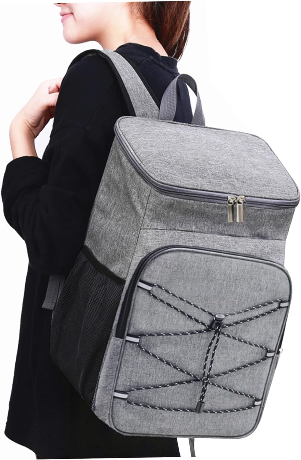 Thermo-Rucksack, 36 Dosen, Picknick-Rucksack, isoliert, wasserdicht, auslaufsicher, isoliert, für Ca