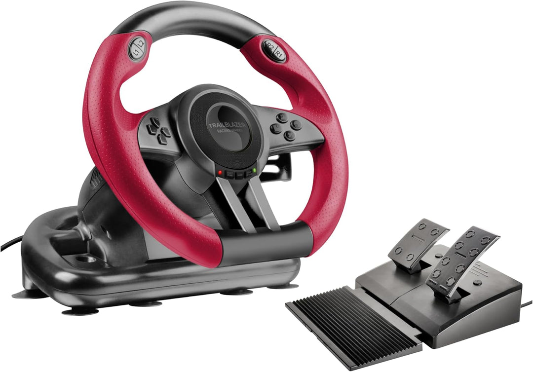 Speedlink TRAILBLAZER Racing Wheel – Gaming Lenkrad für PC, PS4, PS3, Xbox One, Xbox Series, Switch,