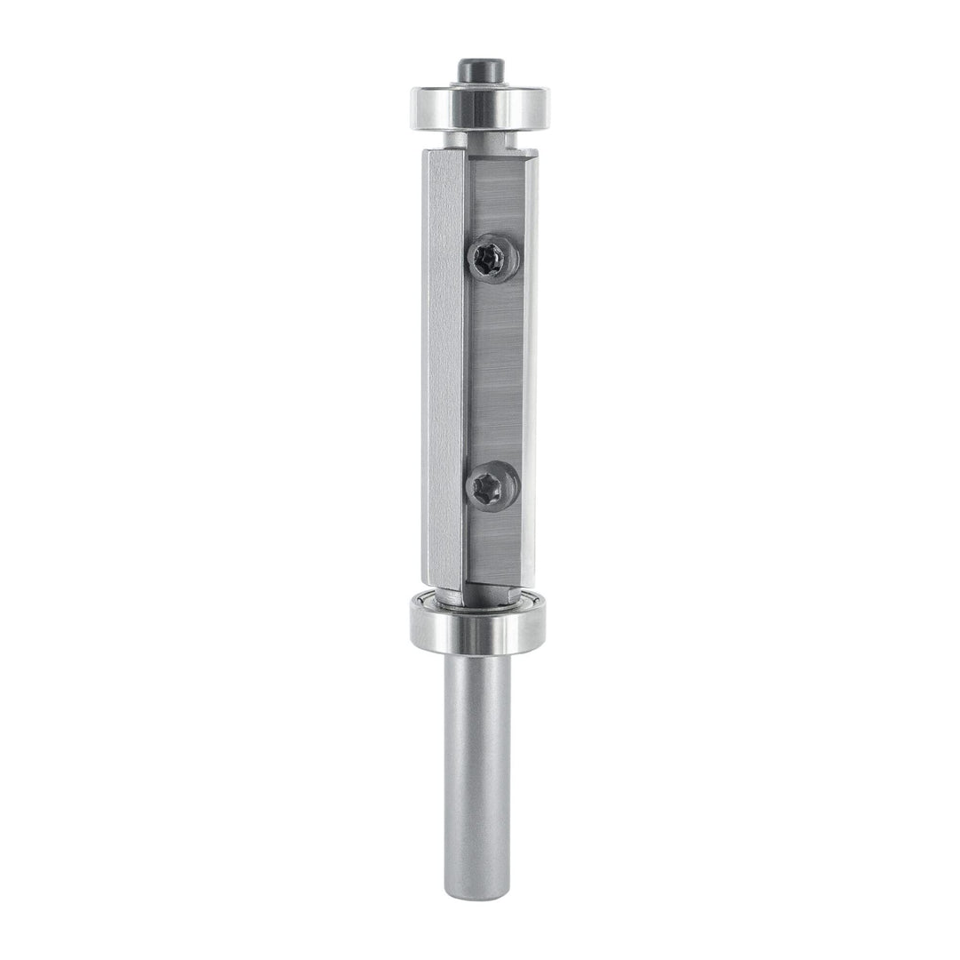 ENT 20416 Wendeplatten Bündigfräser HW, Schaft (S) 8 mm, Durchmesser (D) 16 mm, NL 50 mm, mit Kugell