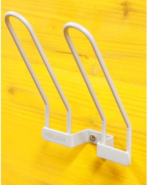 10 Stk. Schuhablage für 1 Paar Schuhe, Breite 130 mm, Stahldraht Grau RAL 9007 beschichtet