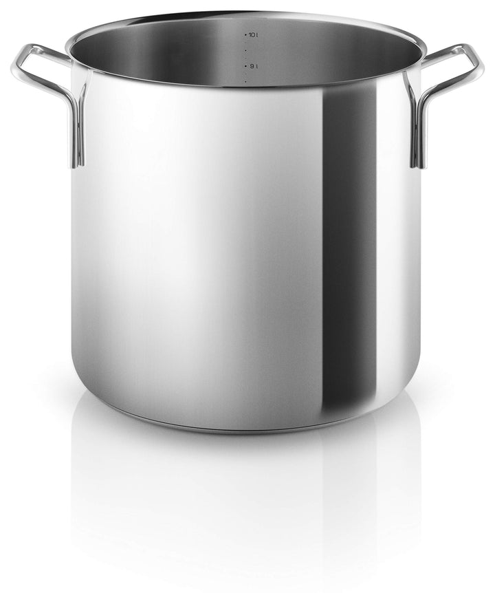Eva Trio | Stainless Steel Topf 10 l 24 cm | Suppentopf für die ganz grossen Vorhaben. Ideal für Sup