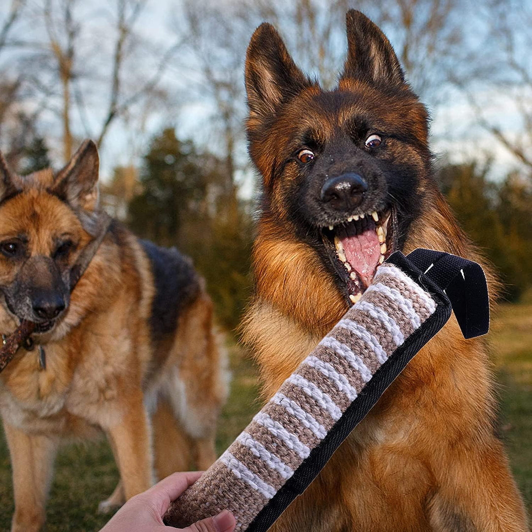 Beisswurst,Beisswurst für Hunde,30 cm,Sehr Robustes Hundespielzeug zum K9 Training,Tauziehen und Zer