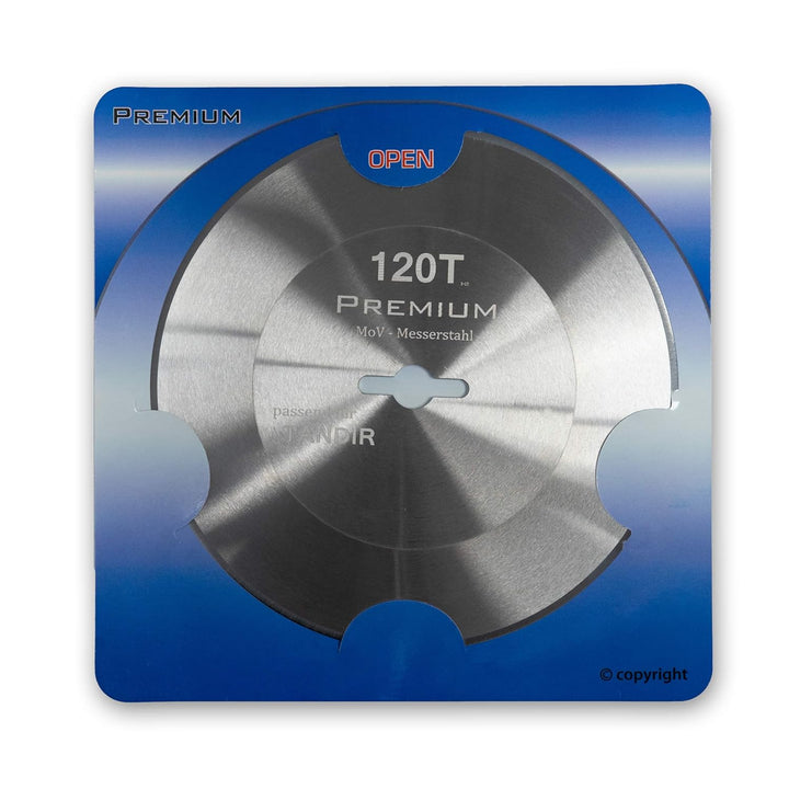 GASTRONICS Kreismesser für Tandir - 120 mm, glatt - Dönermesser aus Edelstahl in Premium Qualität