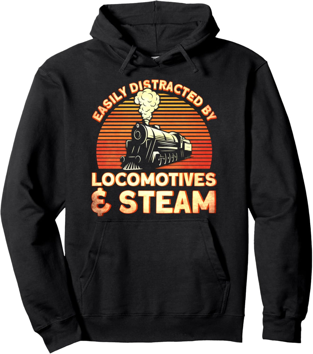 Modellbahn Lokomotiven Und Dampf Modelleisenbahn Eisenbahn Pullover Hoodie