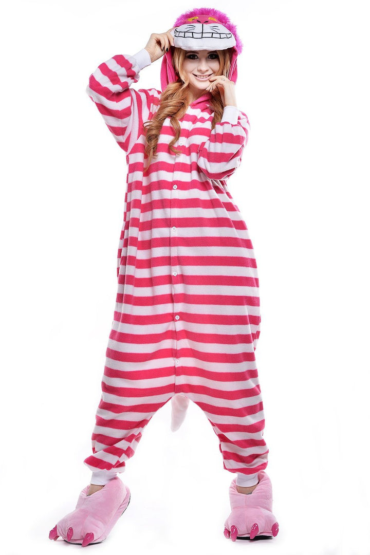 ZKomoL Pyjamas Onesies Cosplay Erwachsene Unisex Tiere Halloween Kostüm Kleid Loungewear, Tigermuste