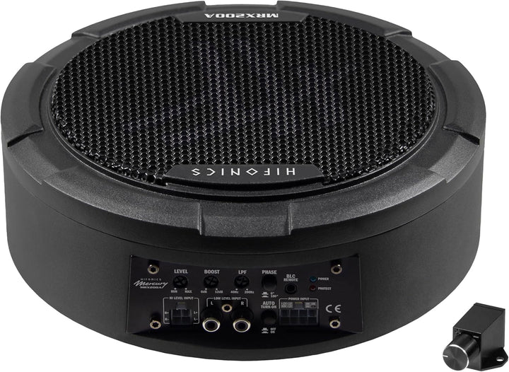 Hifonics MRX200A | 20 cm (8") Aktiv-Subwoofer für Reserverad