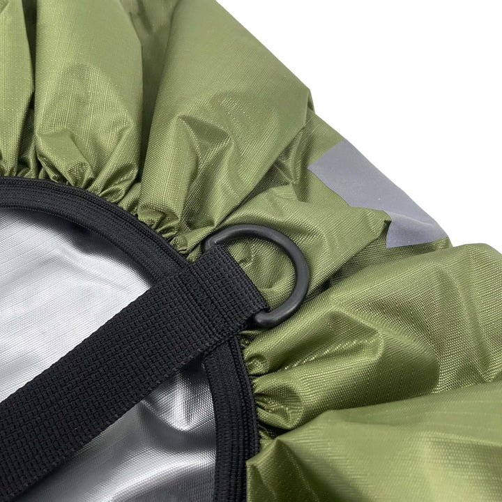 Alephnull Regenschutz Rucksack mit Reflexstreifen 60L-100L wasserdichte Regenschutz Schulranzen Refl