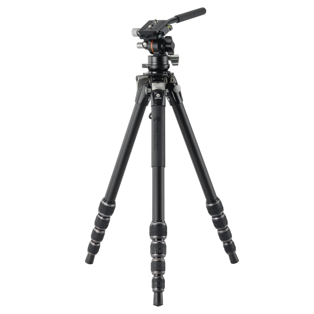 Vanguard Alta Pro 3VLT 235AV12 - Kompaktes Video-Reise-Stativ aus Aluminium mit Nivellierbasis - Tra