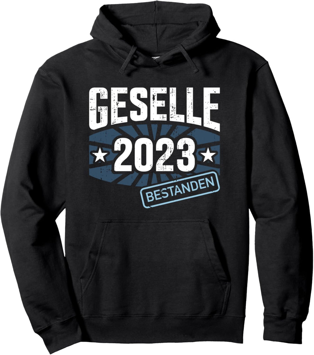 Geselle 2023 für bestandene Gesellenprüfung und Ausbildung Pullover Hoodie
