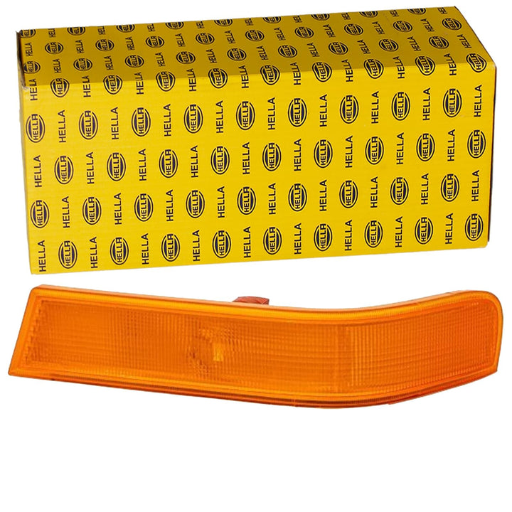 HELLA 2BA 007 775-051 Blinkleuchte - Glühlampe - gelb - links - für u.a. Mercedes-Benz Vario Bus, Li