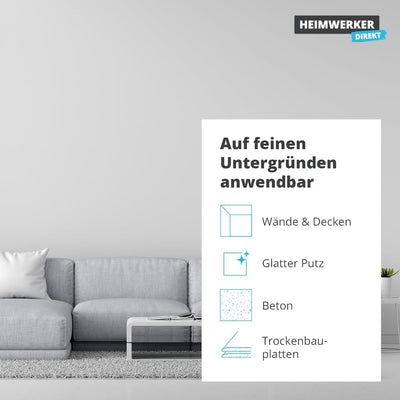 Alfa 4x Anstrichvlies 100 cm x 50 m Profi-Qualität Glasfaservlies mit 40 g/m², Malervlies Renoviervl