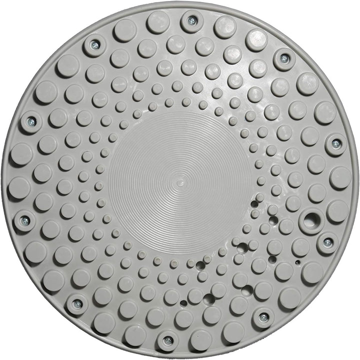 Topstar Sitness H2, Arbeitshocker, Stehhilfe, Drehhocker, Skateboardsitz, höhenverstellbar, Stoffbez