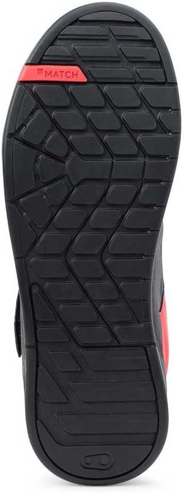 Crank Brothers Unisex Stempel Speed Lace Fahrradschuhe, Grau Schwarz Rot