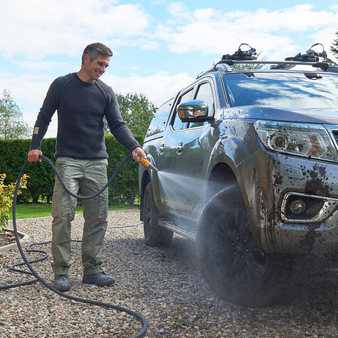 HOZELOCK - Tuffhoze 25 m Hybridschlauch: äusserst flexibler Schlauch mit Tuff-Fiber-Gewebe-Technolog