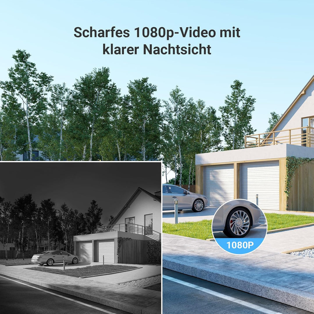 EZVIZ Video-Türsprechanlage, WiFi Türklingel mit 7" Farb-Touchscreen, 1080p Nachtsicht und Zwei-Wege
