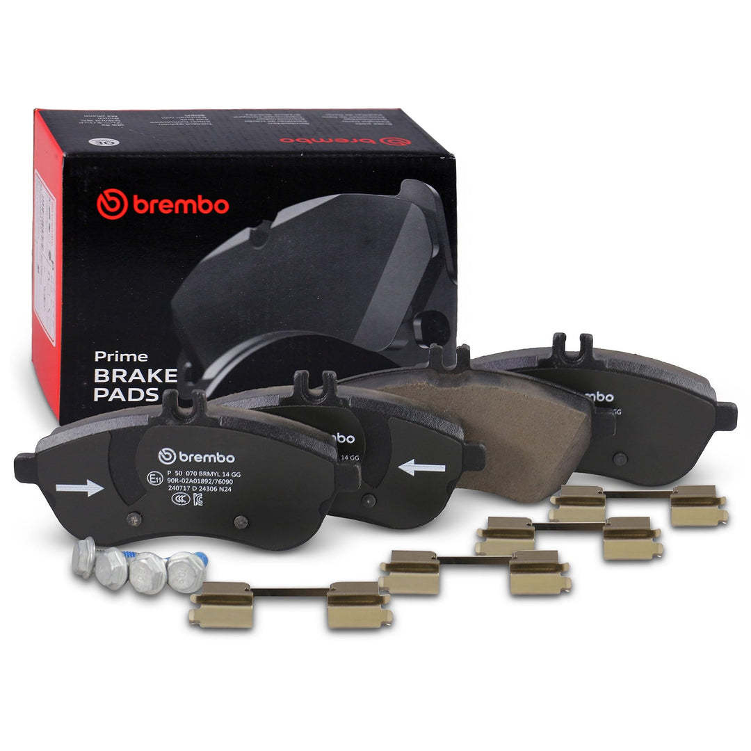 Brembo P 50 070 Bremsbelagsatz, Scheibenbremse - (4-teilig)
