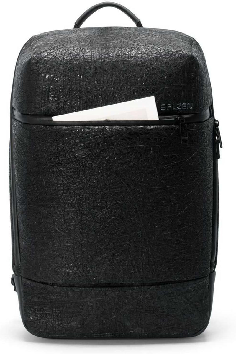 SALZEN Unisex Savvy Rucksack (1er Pack) 29 x 14 x 47 cm Scharz, 29 x 14 x 47 cm Scharz