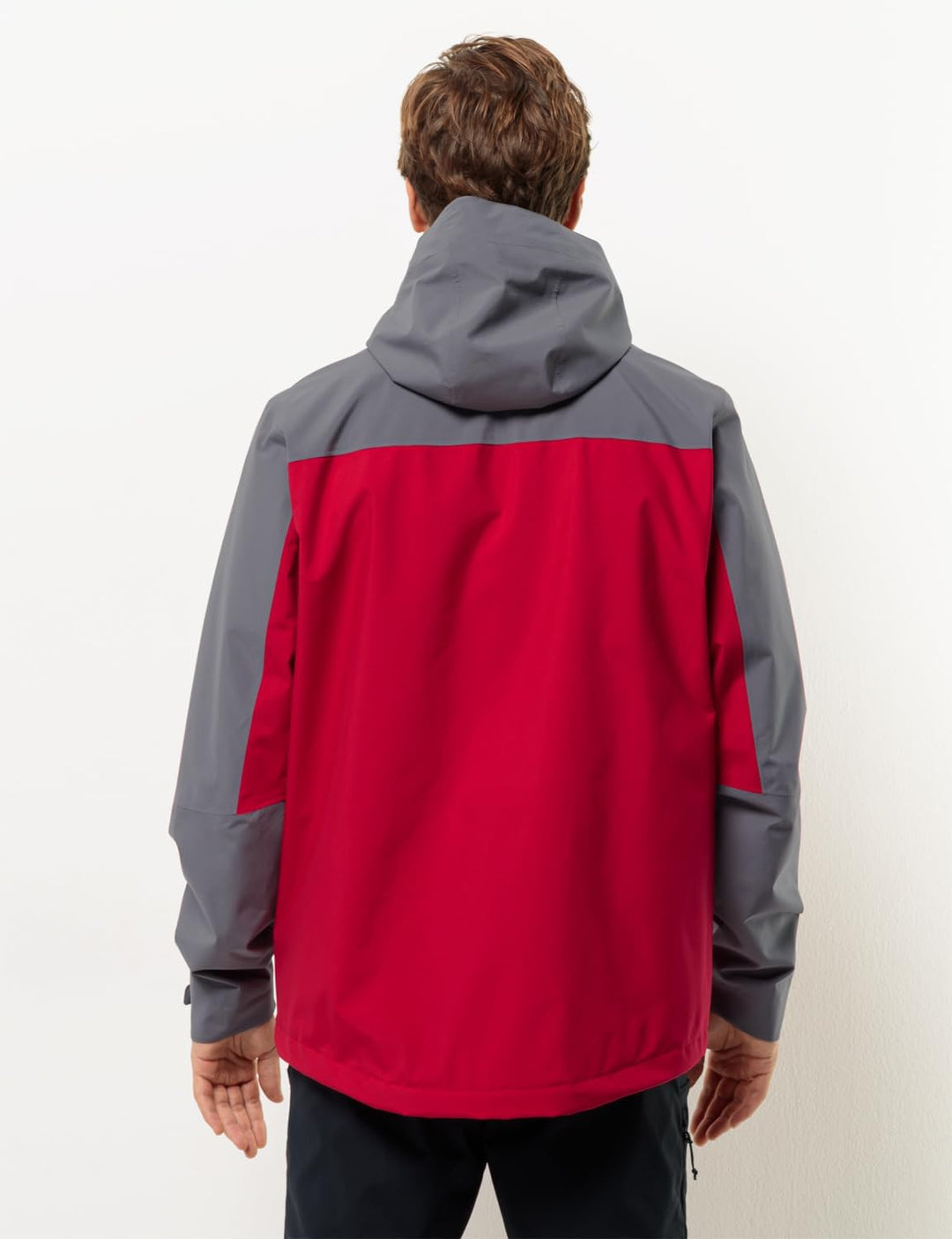 Jack Wolfskin Herren Wetterschutzjacke M red glow, M red glow