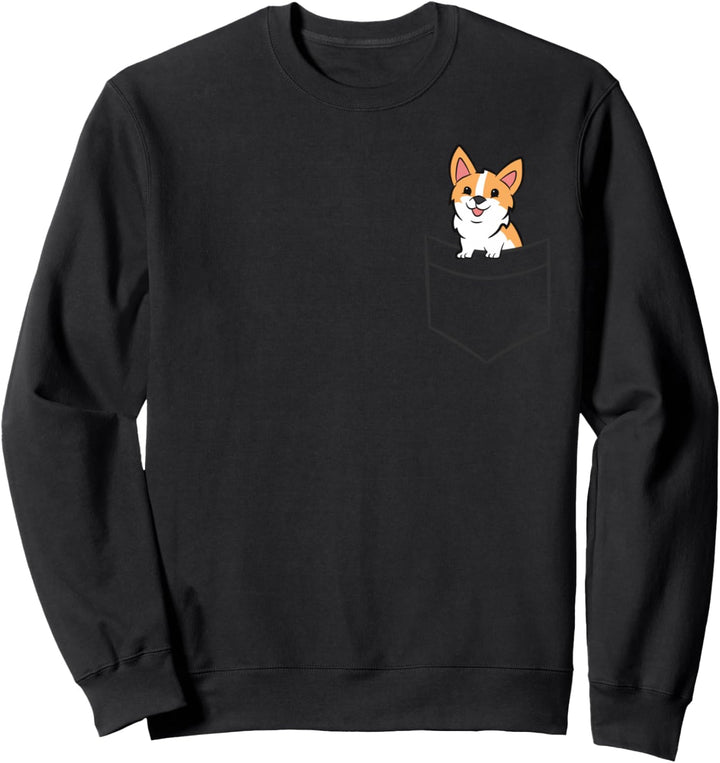 Welsh Corgi in einer Tasche, niedliche Tasche, Welsh Corgi Sweatshirt