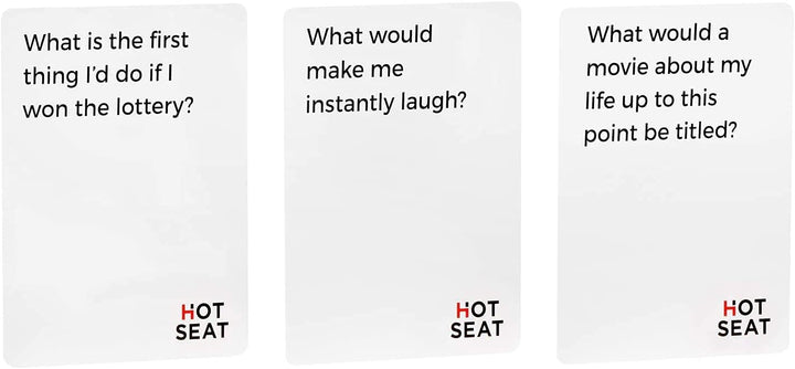Hot Seat - The Adult Party Game About Your Friends [English Version]