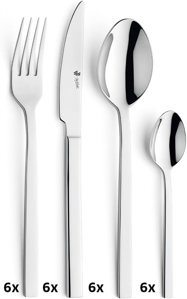 Paul Wirths Besteckset 24-teilig 8100 EDGE, 24-teilig