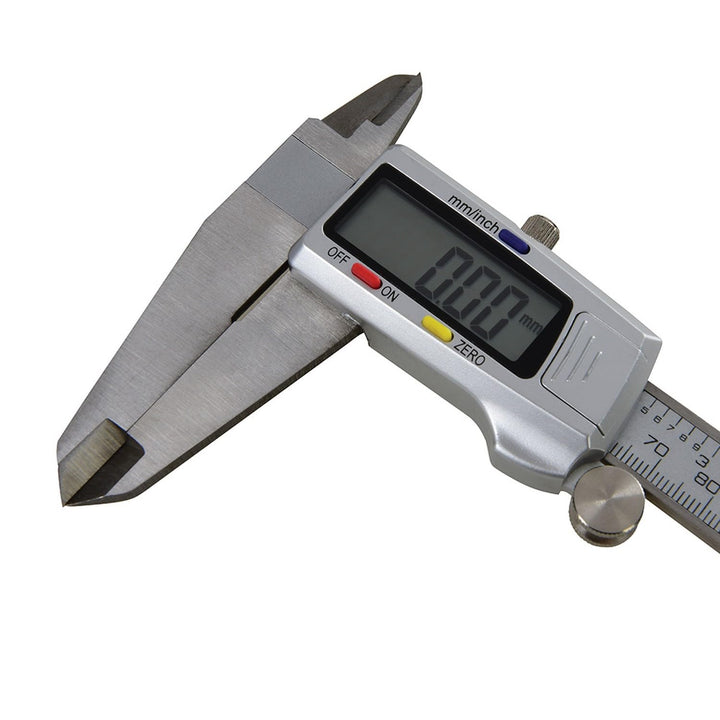 Silverline 380244 Digitalmessschieber 150 mm, 150 mm