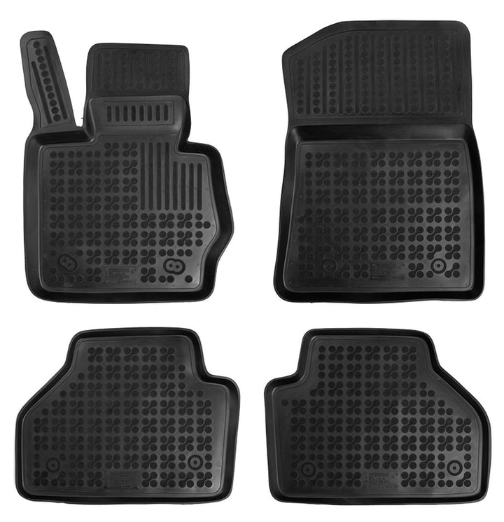 Gummi Fussmatten mit hohem Rand für BMW X3 (F25) ab 11/2010 Rezaw-Plast 200714