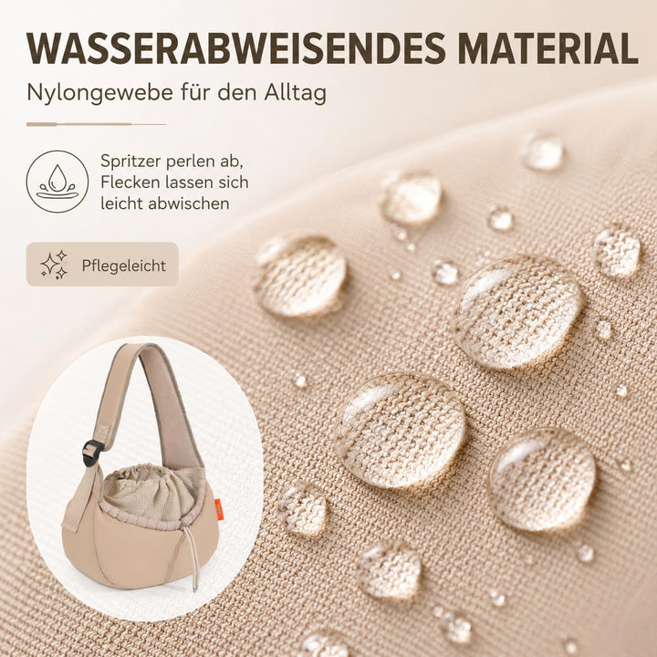 Hundetragetasche für kleine Hunde und Katzen bis 7 kg Khaki, Khaki