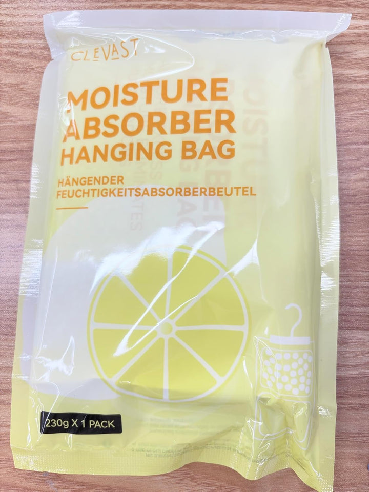 CLEVAST Feuchtigkeitsabsorber 10er Pack (Gelb), Gelb
