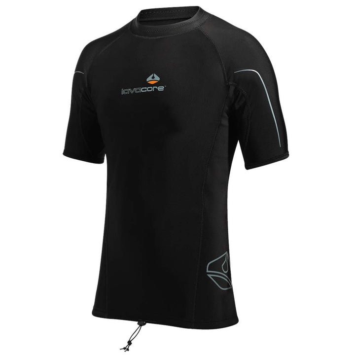 LAVACORE T-Shirt S/S Herren, Schwarz, Grösse L
