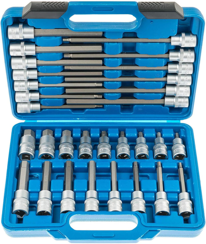 SATRA S-SH3012 Satz Bits Innensechskant Antrieb 12,5mm (1/2") 30 teilig