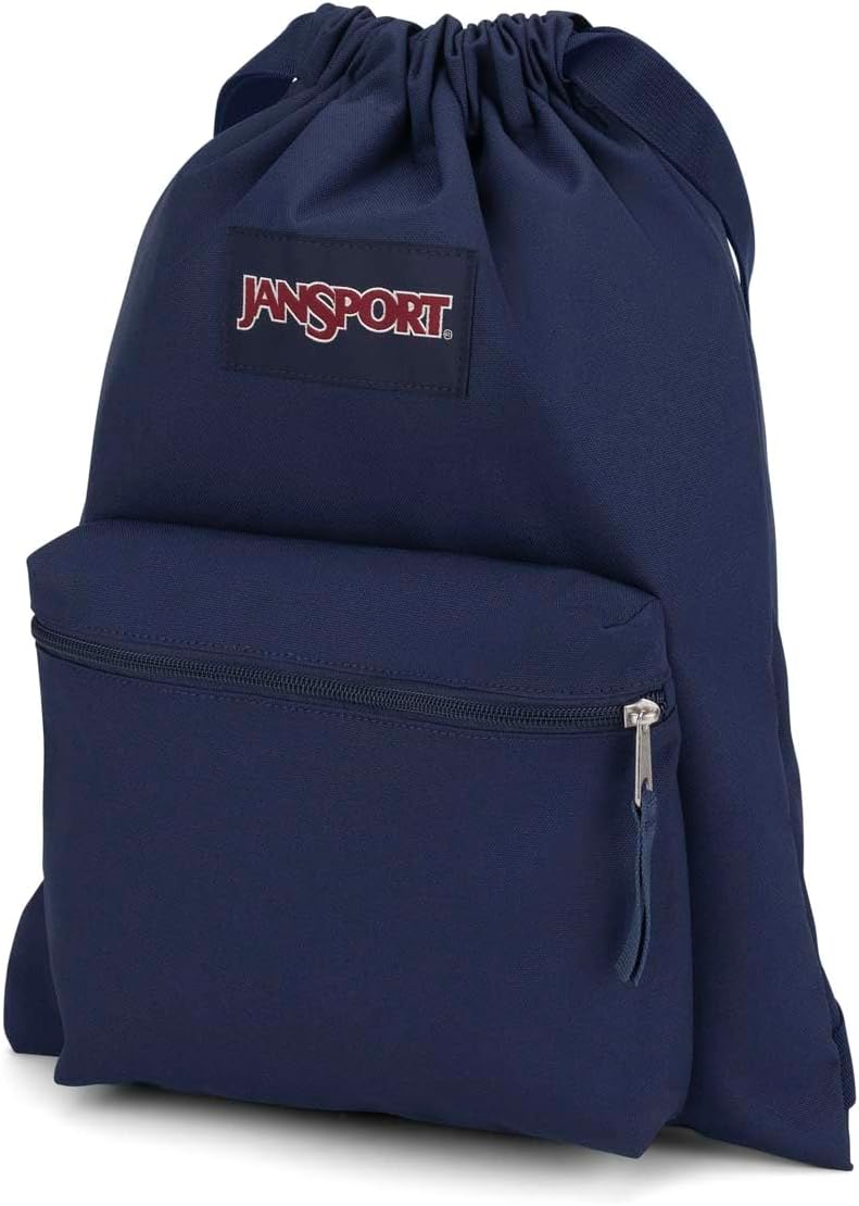 JanSport DRAWSACK Kleiner Rucksack,Navy, Navy