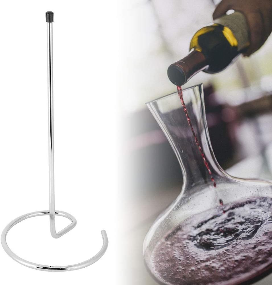 Raguso Edelstahl Dekanter Trockenständer Rotwein Dekantier Trockenständer Dekanterständer