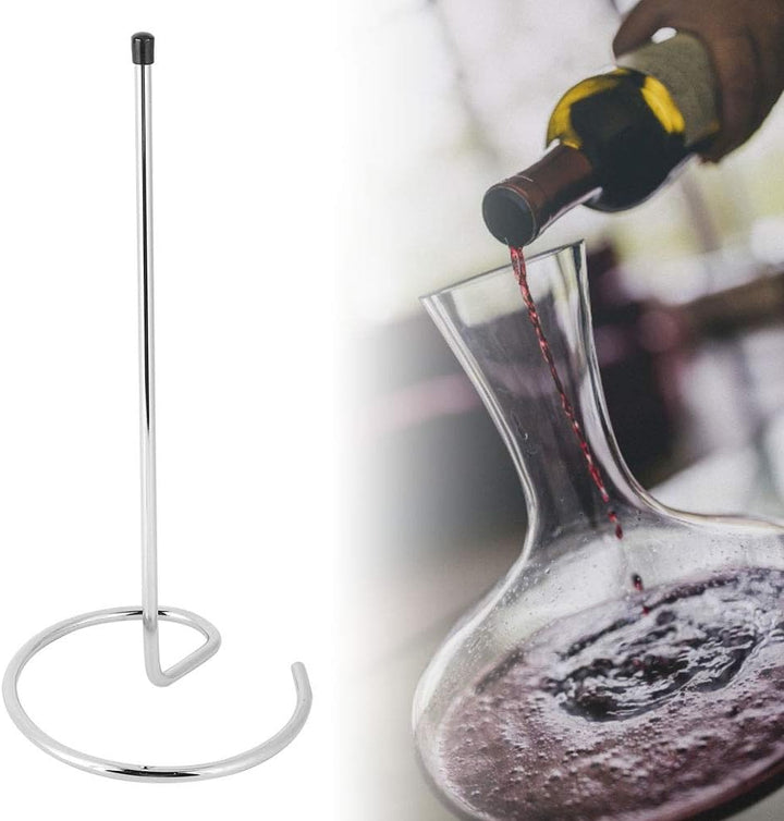 Raguso Edelstahl Dekanter Trockenständer Rotwein Dekantier Trockenständer Dekanterständer