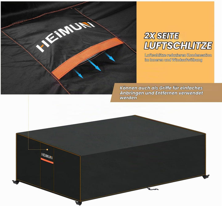 HEIMUNI Palettensofa Abdeckung Wasserdicht, Abdeckhauben für Palettenbank, Palettencouch Schutzhülle