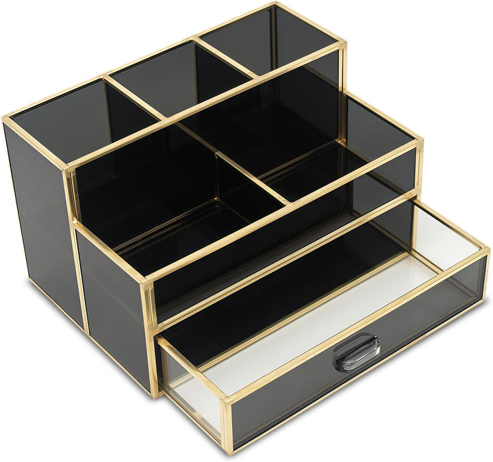 HARLIANGXY Make up Organizer mit Schubladen, Kosmetik Organizer, Multifunktion Schminktisch Organize