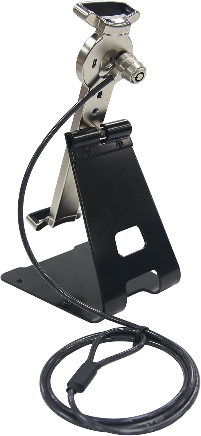 Universal-Tablet-Halterung, CTA Universal-Diebstahlschutz-Halterung, mit Metallständer, für Tablets
