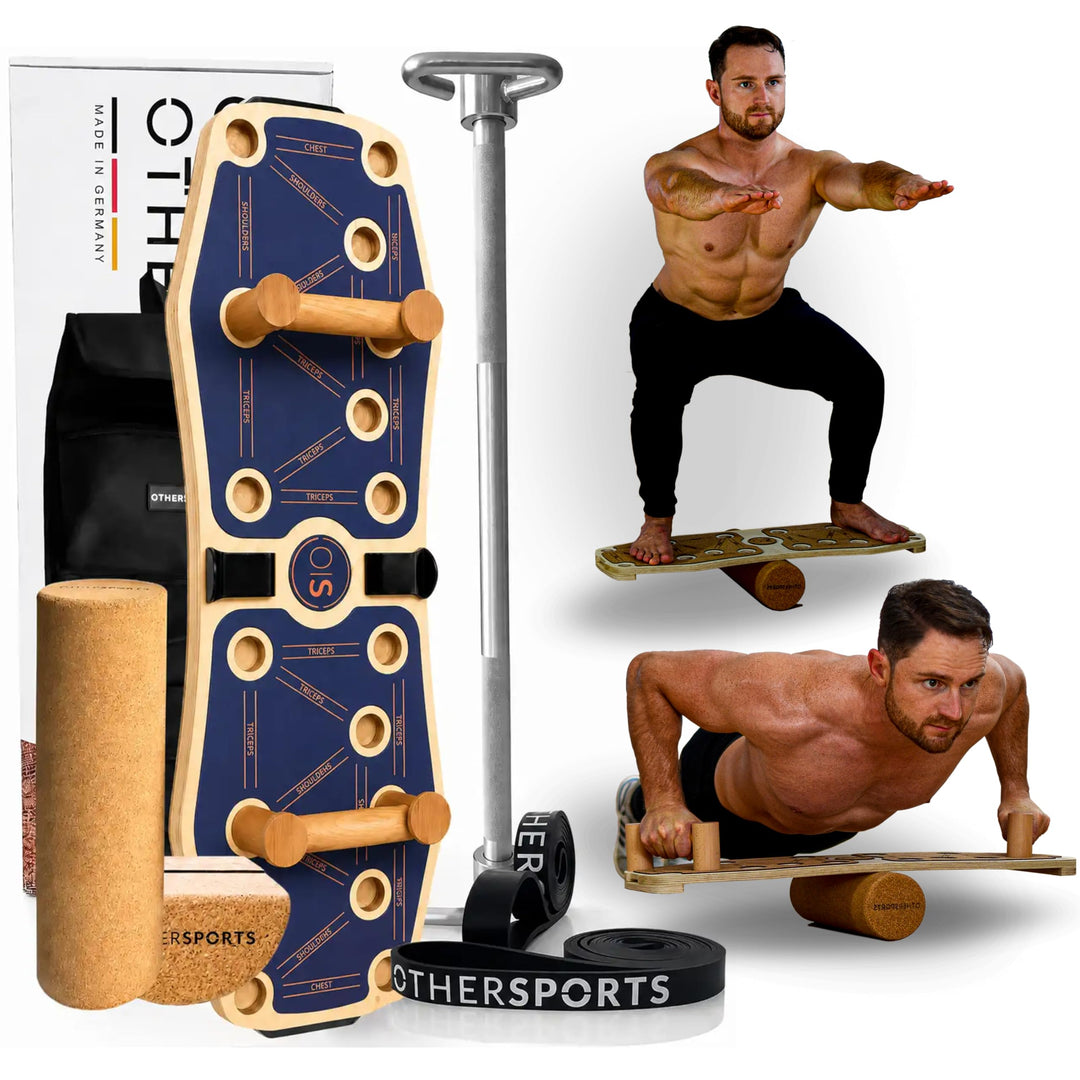 Sportboard 3 - Gleichgewichtstrainer für mehr Kraft & Gesundheit – Effektives Balance Training Equip