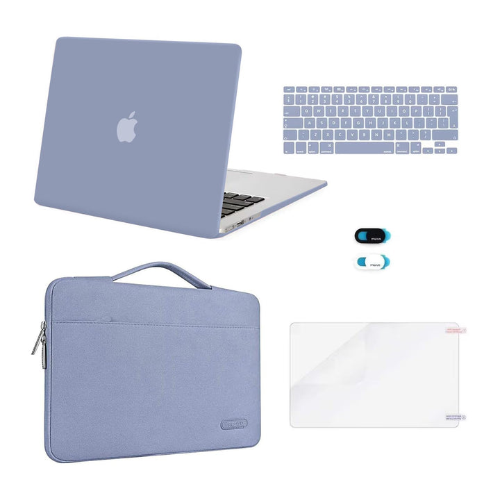 MOSISO Hülle Kompatibel mit MacBook Air 13 Zoll A1369 A1466 2010-2017 Release,Plastik Hartschale&Akt