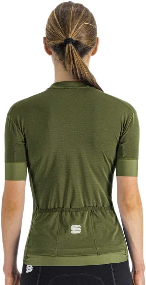 Sportful Damen Monocrom W JRS Sweatshirt M Grüne Flasche, M Grüne Flasche